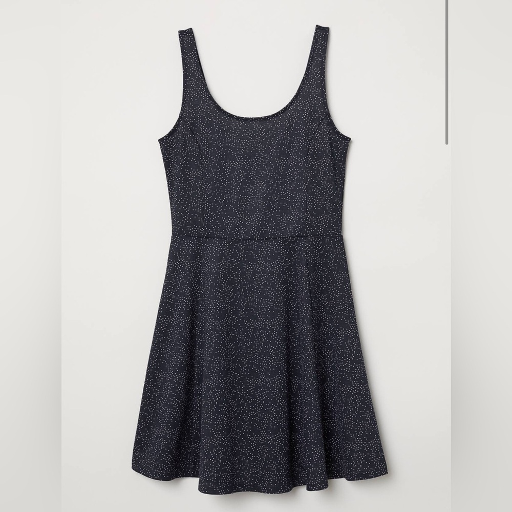 SLEEVELESS JERSEY DRESS